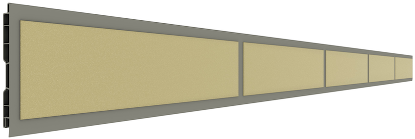 Elfenbein / Fuge Grau