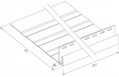 Fensterlaibungsprofil 25/250mm SV -19