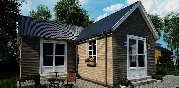 Produktbild von Vorhangfassaden American Siding